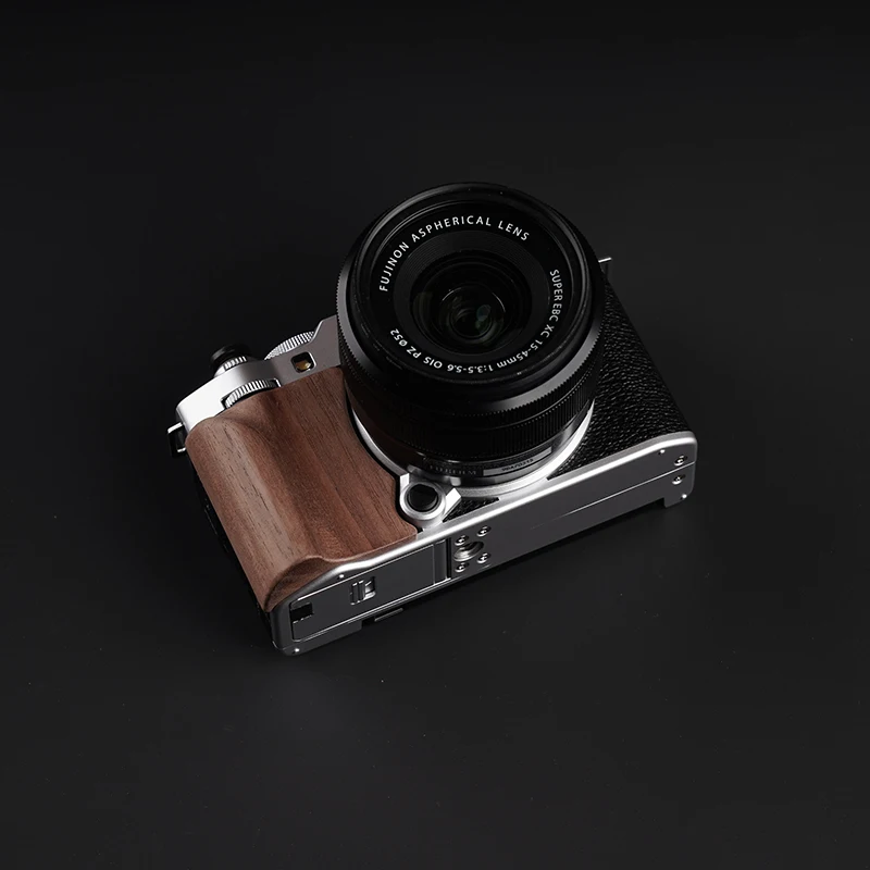 Fujifilm X-M5 Solid Wood Handle Ebony Rosewood Enhances Grip Handle Resistance, Ultra-Light and Portable Design