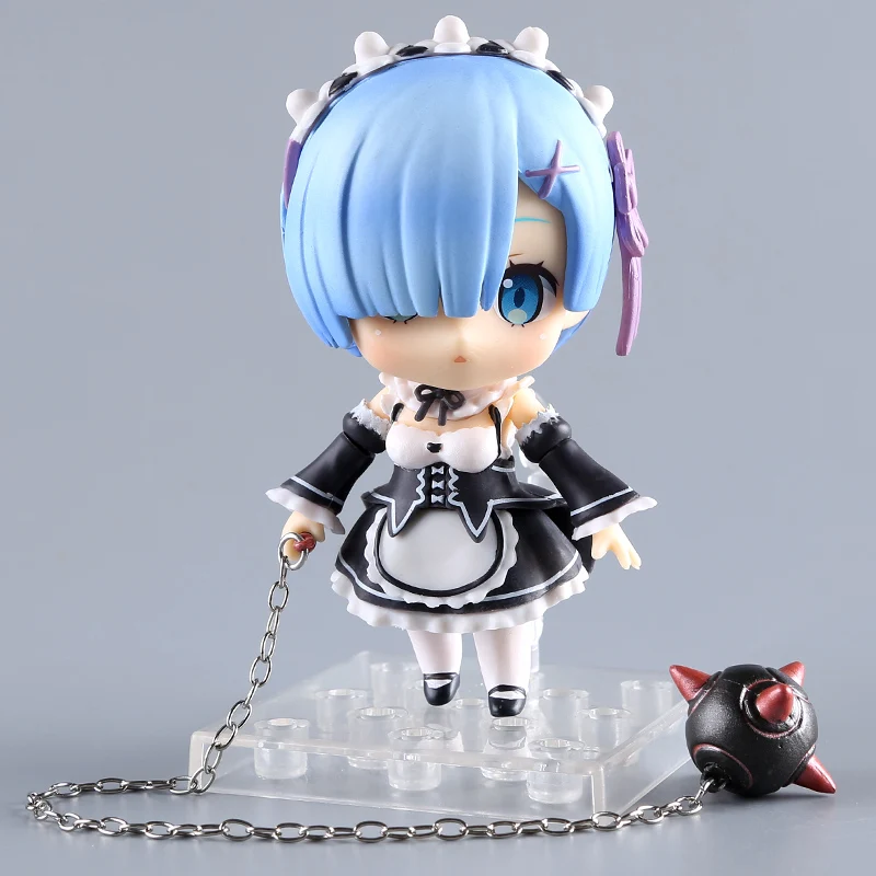 # 663 إعادة: صفر - بدء الحياة في عالم آخر ريم أنيمي الشكل # 751 إميليا عمل الشكل رام تمثال تحصيل نموذج اللعب هدية #4