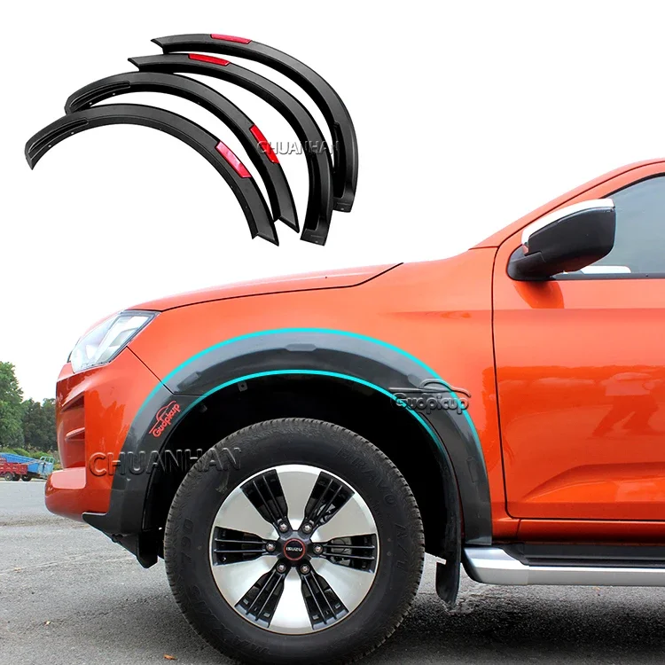 

Exterior Accessories Fender Flare Black Wide Wheel Arch Pickup hilux fender flares for jeep jk nissan navara tundra