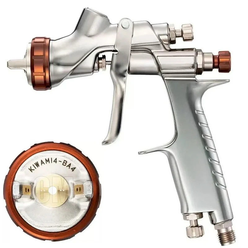 Applicable to ANEST IWATA KIWAMI4 Center Cup Nozzle Bore Diameter 1.3   ，mm IWATA KIWAMI4-13BA4 Caliber Finish Paint Spray gu n