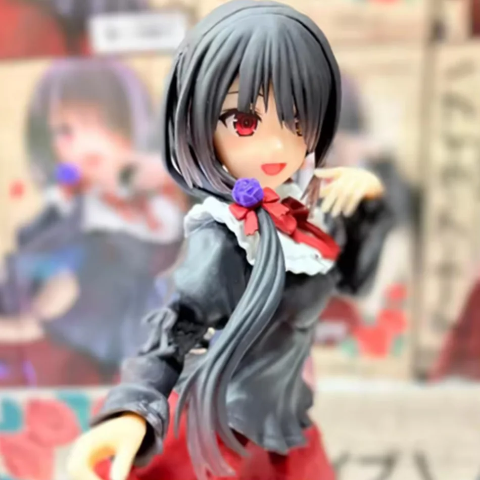 19 centimetri Data Tokisaki Kurumi Anime Girl Figura Yatogami Tohka/Origami Tobiichi Action Figure Da Collezione Modello Giocattoli Regali