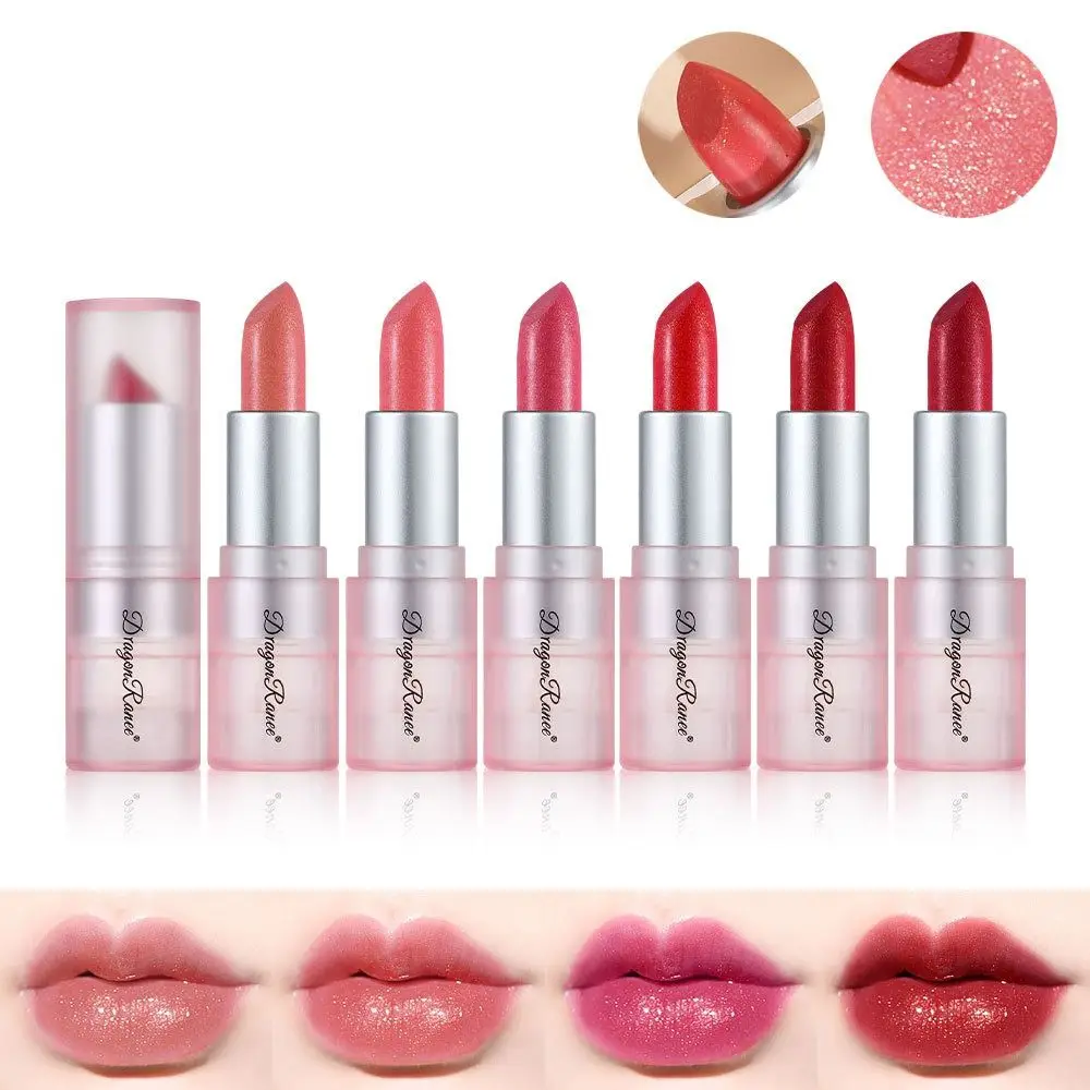 New Waterproof Lip Gloss Sweatproof Moisturizing Pearl Lipstick Smooth Long Lasting Pearlescent Lipstick