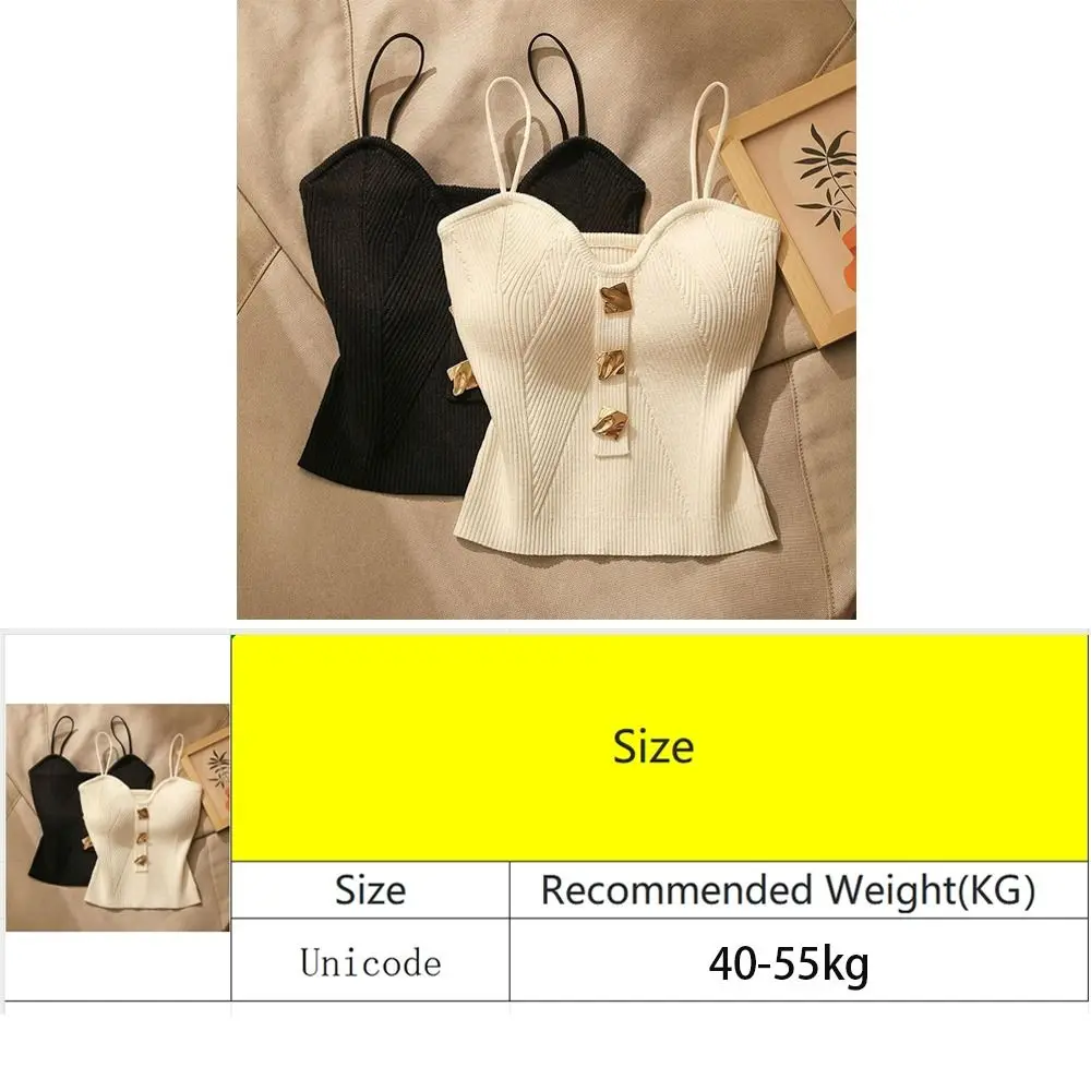 Casual Knitted Summer Tank Tops Deep V Neck Slim Cami Top Shirt Sleeveless Underwear Fitted Tops for Women