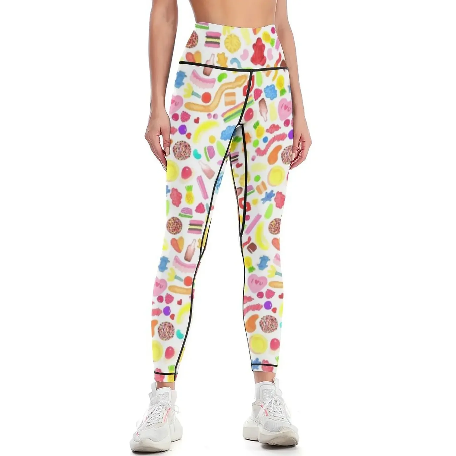 

Mixed Lollies Leggings Women's sportswear Women's sports pants jogging pants legging push up Womens Leggings