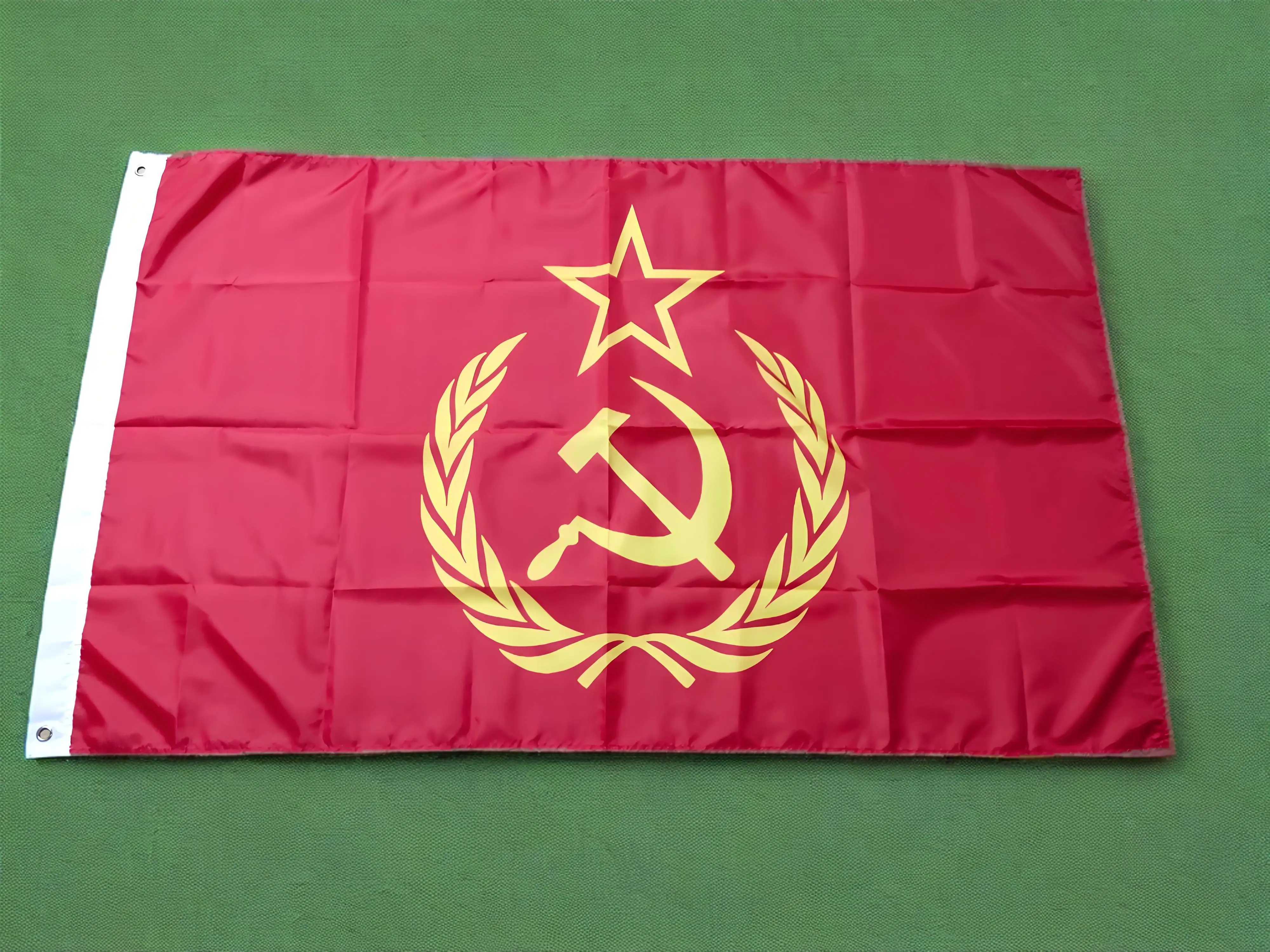 3*5ft Polyester Russian Victory Flag of 1945 - Representing The Glorious USSR (CCCP) Collections For Decorative Displays