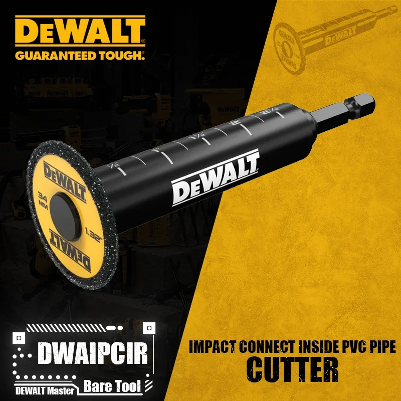 DEWALT DWAIPCIR Impact Connect Inside Pvc Pipe Cutter Power Tool Accessories For Driver