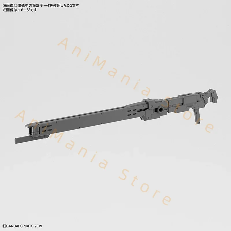 반다이 오리지널 30MM 애니메이션 1/144 맞춤형 무기 개틀링 유닛 액션 피규어 장난감 Collectible Model Ornament 어린이를위한 선물