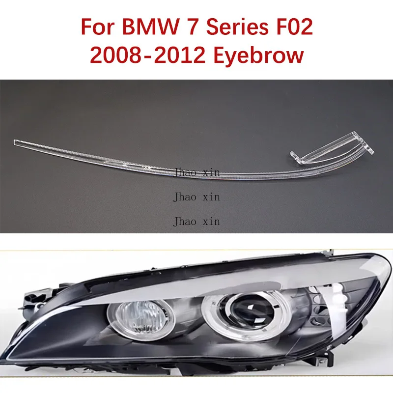 

Front Headlight Angel Eye Light Guide Strip For BMW 7 Series F02 2008-2012 Eyebrow White Light Car Headlight DRL Guide Strip