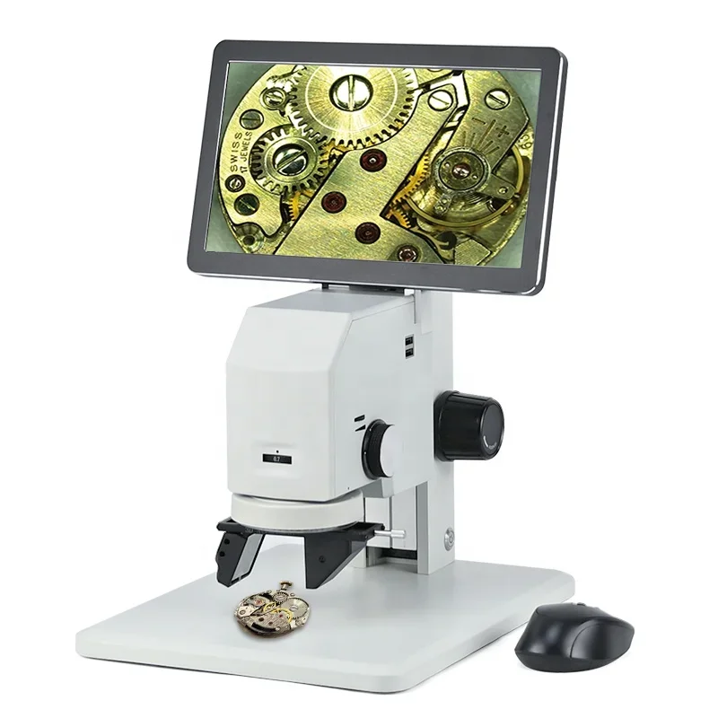 2025 hot sale Hot Sale Cheapest ZM-20LCD3D Manual Rotation 3D Stereo Microscope With 11.6'' HD Screen