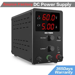 AC To DC Adjustable Laboratory Switching Power Supply 30V 60V 120V For Laptop, Mobile Phone Computer PCB Repair And Charging