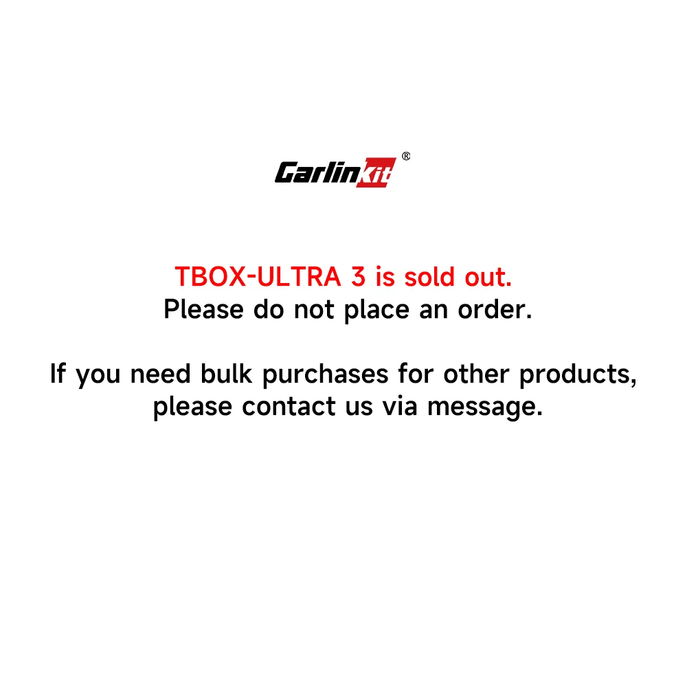 Novo CarlinKit Ultra3 Box Android 15 SM6350 Adaptador Wireless Carplay Android Auto Suporte Netflix YouTube Hulu IPTV BT Wi-Fi GNSS