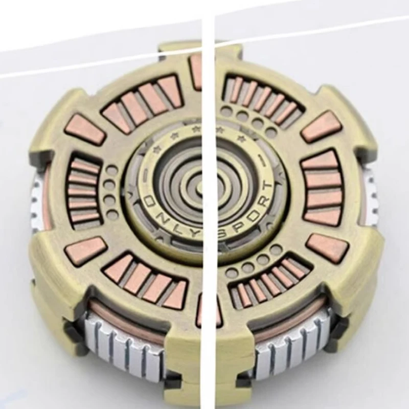 Zink-legierung Fingertip Gyroskop Edc Erwachsene Büro Kreative Dekompression Metall Spielzeug Tragbare Unterhaltung Trend Spielen Schreibtisch Spielzeug