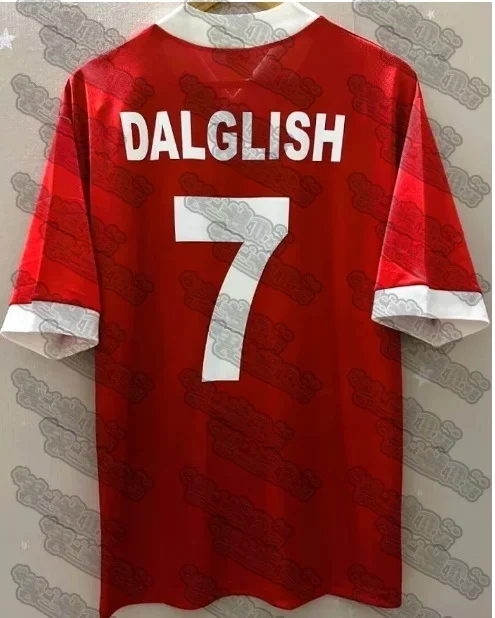 

2025 Top Selling Football Shirt Series Retro Liverpool Home No.7 Same Style Training Shirt Summer Adult and Children's T-shirt