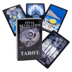 12*7cm yaratıcı Final vahiy Tarot kartları orijinal zihin kartları güverte Prophecy Waite Tarot kartları