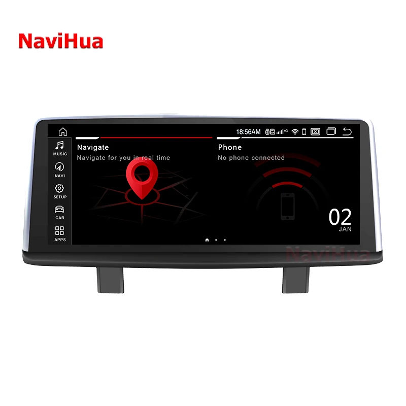 NAVIHUA Android 10.0 Car Radio  For BMW 3/4 Series F30 /F31/F34 /F32/F33/F36 2010-13 Touch Screen Dvd Player For Car autoradio