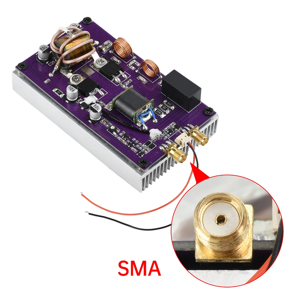 20W Shortwave Power Amplifier ModuleSupporting 2Mhz-30Mhz Frequency Range Transceiver Portable With Low-Pass Filter