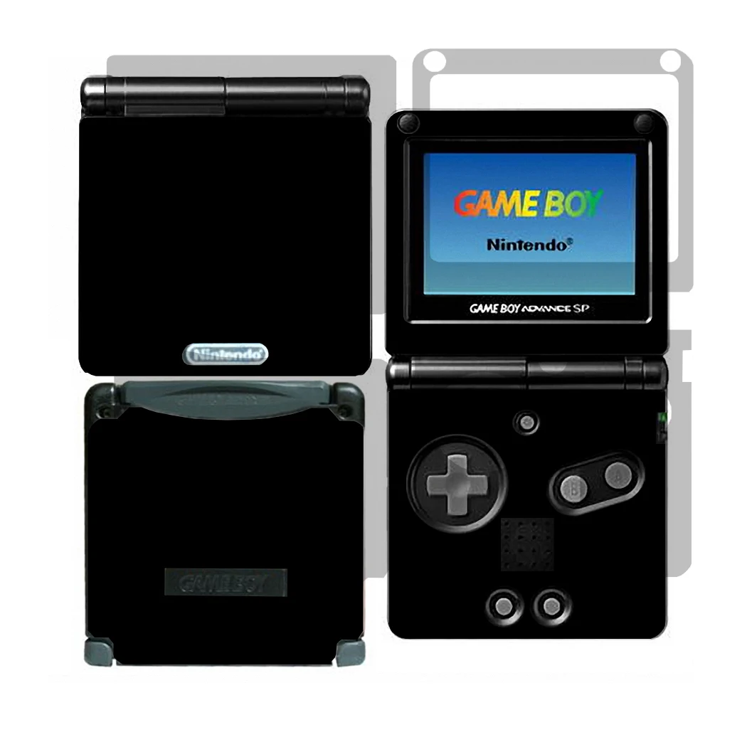 Transparent Clear Vinyl Skin Sticker Protector for Nintendo GameBoy Advance GBA SP Skins Stickers