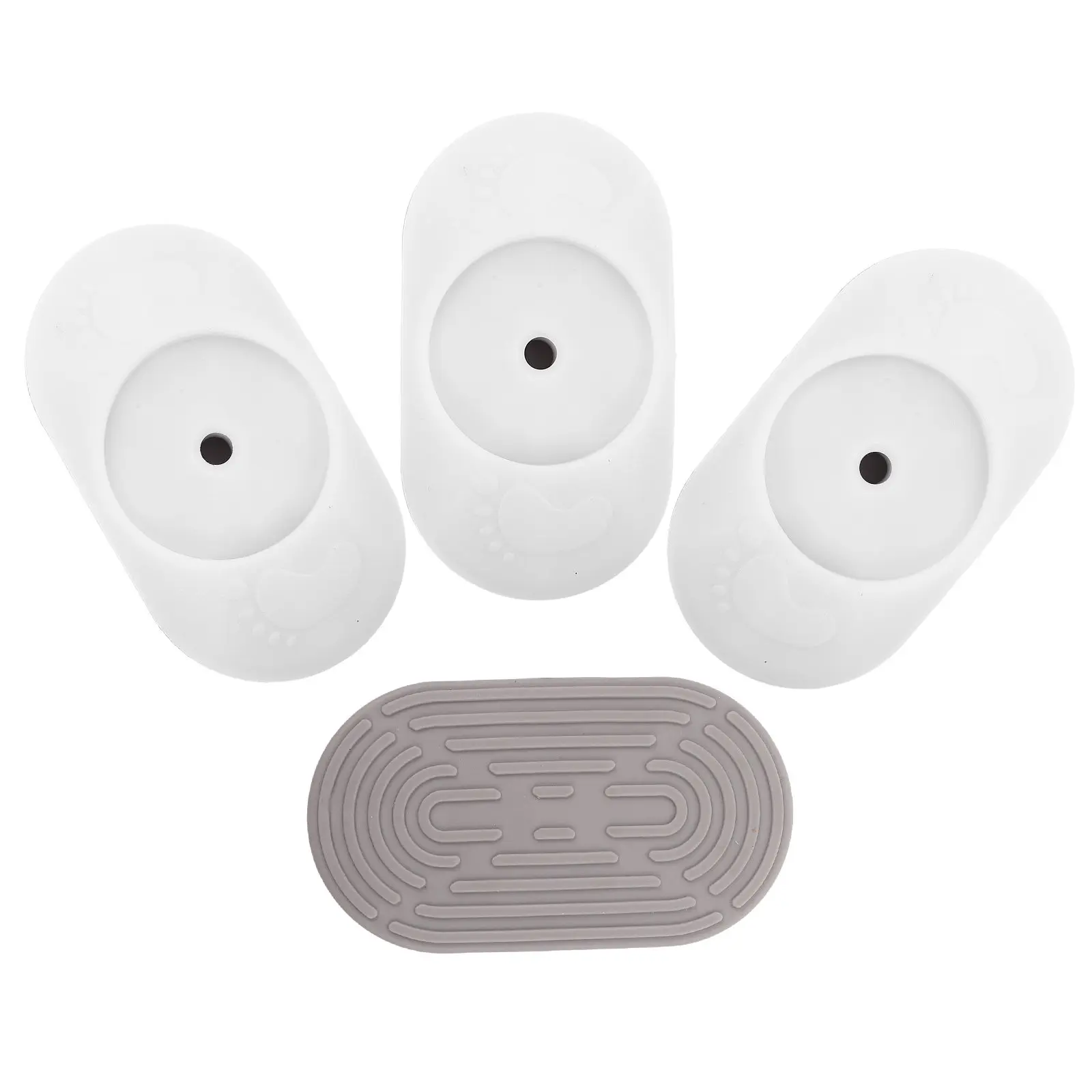 

4Pcs Child Safety Baby Gate Wall Protectors Anti-Slip Pads for Pressure Mounted Gates Doorways Staircases Wall Cups