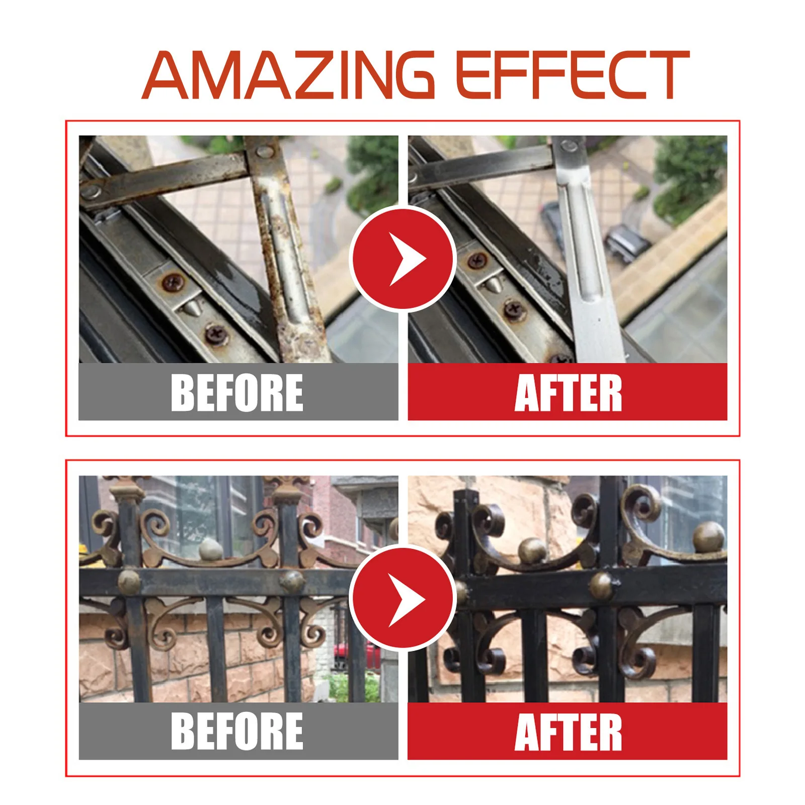 100/300g Metal Rust Remover Waterproof Metal Rust Remover Auto Paint Metal Conversion Agent Rust Removal Converter ﻿ image 5