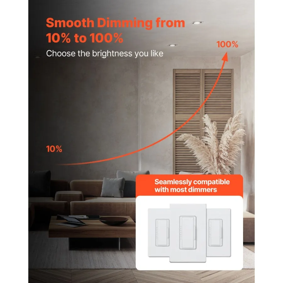 12 パック LED 凹型照明 5 6 インチ レトロフィット缶ライト 1050 LM 13W 5CCT