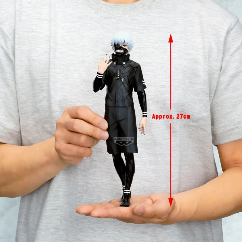 Originale BANPRESTO Grandista Kaneki Ken Tokyo Ghoul Genuino Action Figure 27 cm Da Collezione Modello Figurine Decorazione Bambola Regalo
