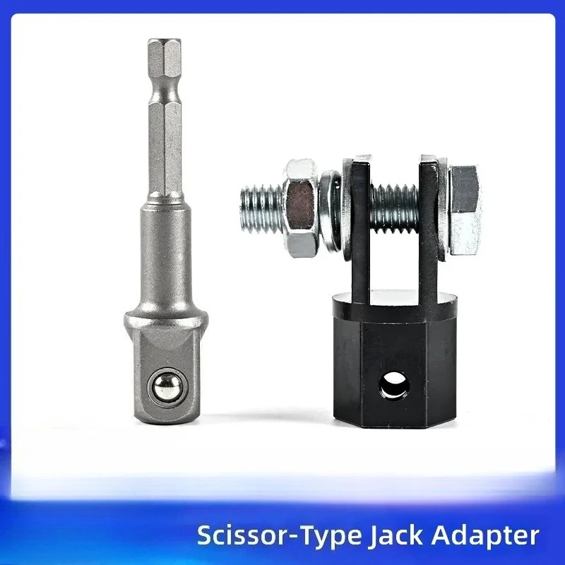 for 1/2 Inch Scissor Jack Adapter for 1/2 Inch Drive or Impact Wrench Tools