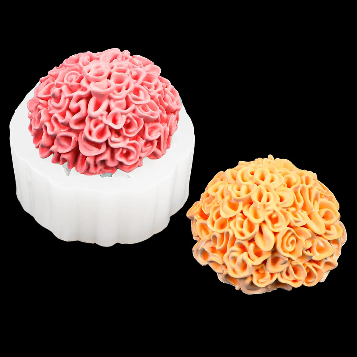 

Силиконовая форма для бархатцев, сделай сам, хризантема, ароматерапия, свечи, гипсовые формы для украшений, формы для капельного орнамента «День мертвых»