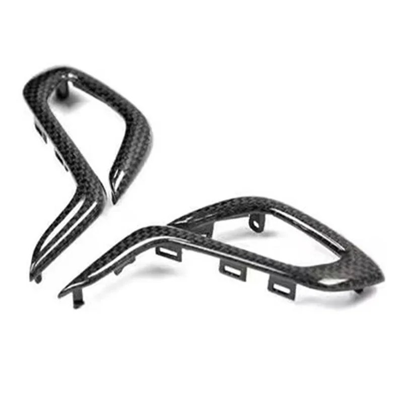 

Классическая автомобильная крышка ручки переключения передач из углеродного волокна для BMW F90 F97 F98, автомобильные аксессуары, крышка ручки переключения передач для BMW