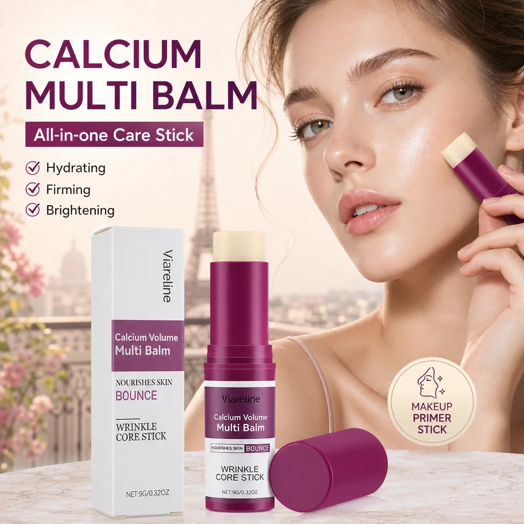 9g Calcium Volume Multi Balm Deep Hydration Face Skin Puffy Eyes Treatments Collagen Balm Stick