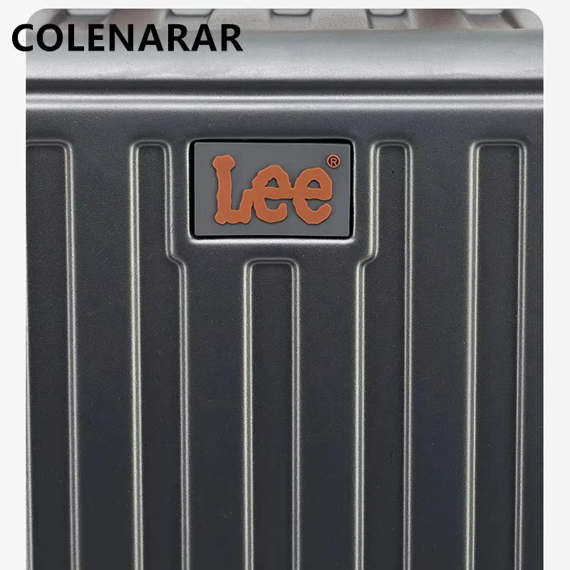 COLENARA Aluminum Frame Suitcase Large Capacity Trolley Case ABS + PC Boarding Box 20