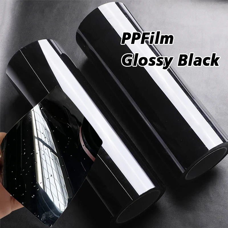 TPH Paint Protective Film Car PPF Glossy Black Full Body Film Brightening Anti-scratch Piano Black Invisible Car Cover Wrap Film