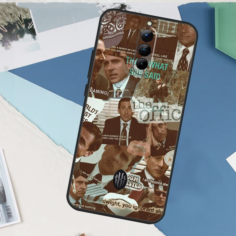 Michael Scott The Office Funny Humor Case For Red Magic 10 8 9 Pro Plus 6 6S 7S 7 Pro 5G 6R RedMagic 10S 8S 9S Pro Plus Cover - view 4