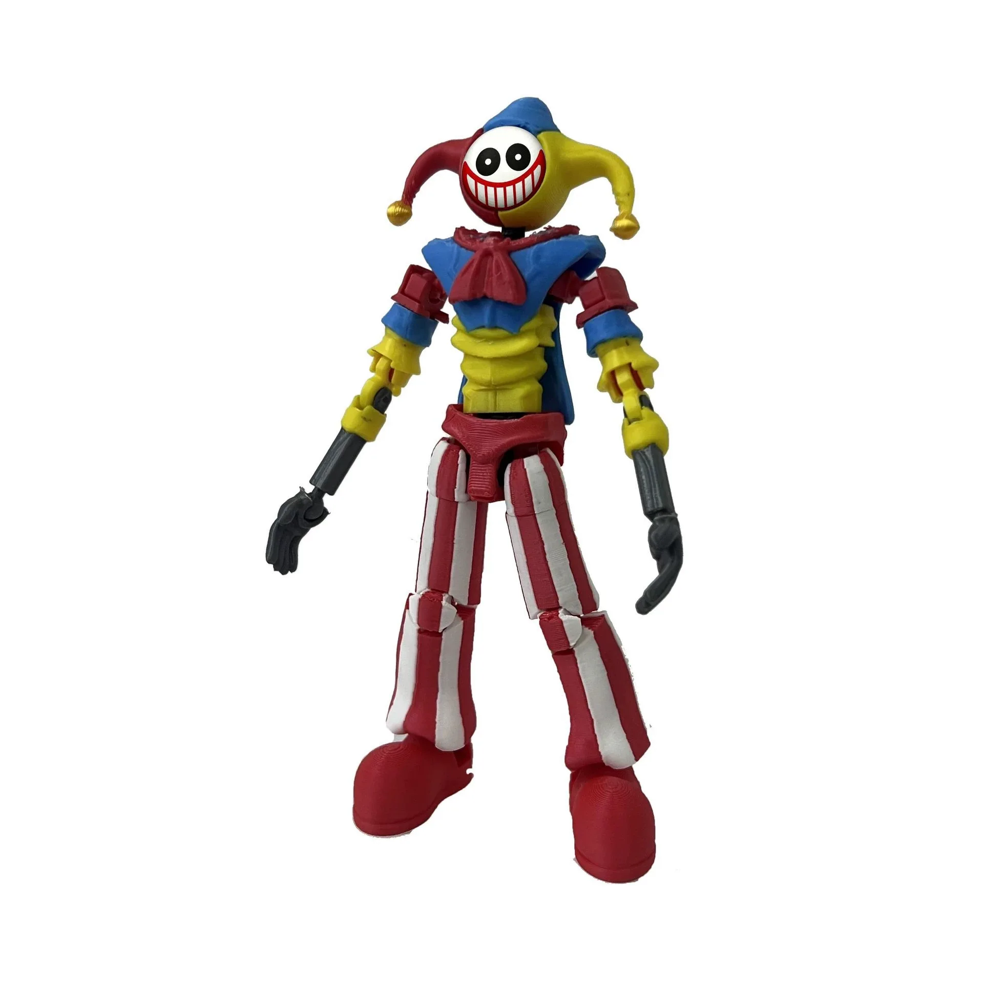 

Chapter 5 Experimental Subject Protagonist Harley Sawyer Clown 3D Printed Posable Action Figure Gif Horror Game Fans Collectors