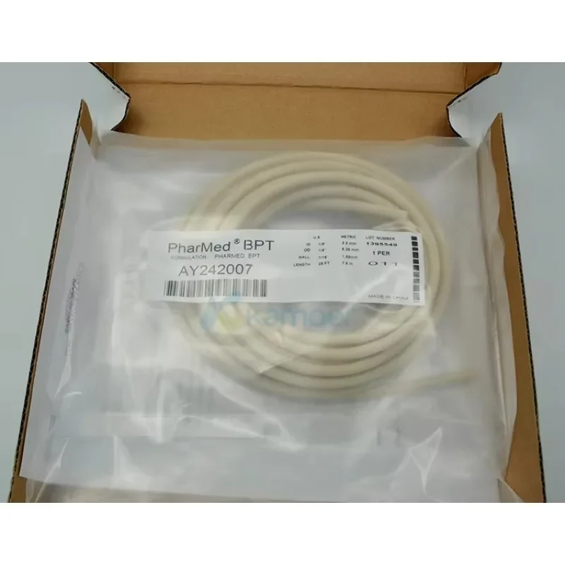 

Peristaltic Dosing Pump Tube Pharmed BPT Tube Pipe for Chloroacetic Acid Hydrochloric Acid Ethanol Transfer
