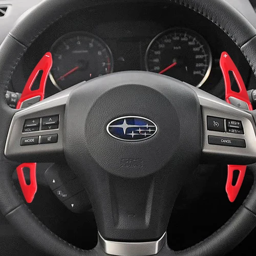 Imagen 2 del producto Para Subaru Forester Outback XV BRZ WRX Impreza Crosstrek Legacy volante de coche cambio de paleta
