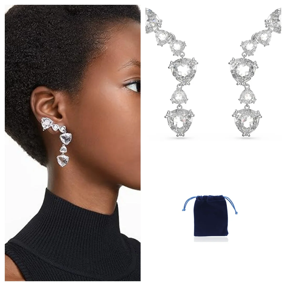 

Orecchini ear cuff Mesmera