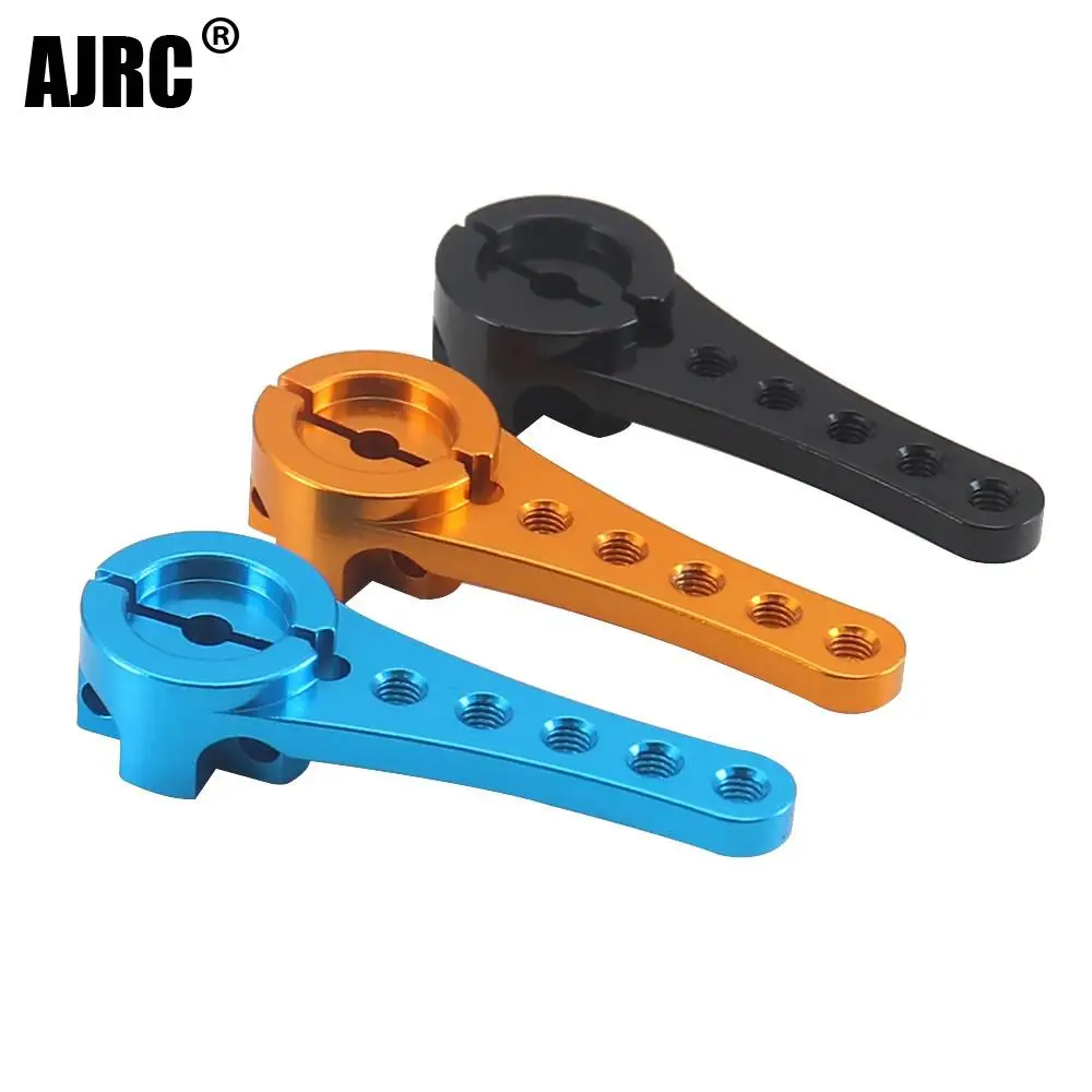 1pcs Aluminum Alloy 25t Steering Servo Arm Horn Length 46mm For 1/10 1/8 1/5 Rc Car Crawler Large Torque Servo Parts