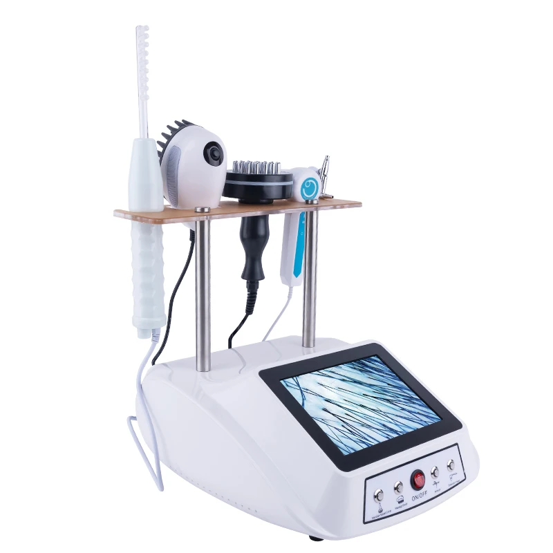 Hair Growth Machine with Scalp Analyzer Face Target Scalp Treatment Device EU IT JP US ZA plugs