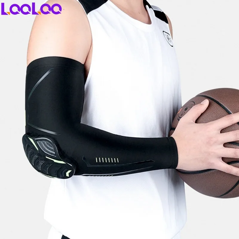 1Pcs Honeycomb Elbow Support/Brace for Basketball Football Volleyball Cycling  Hiking Driving  , Elbow Pads  for Men and Women