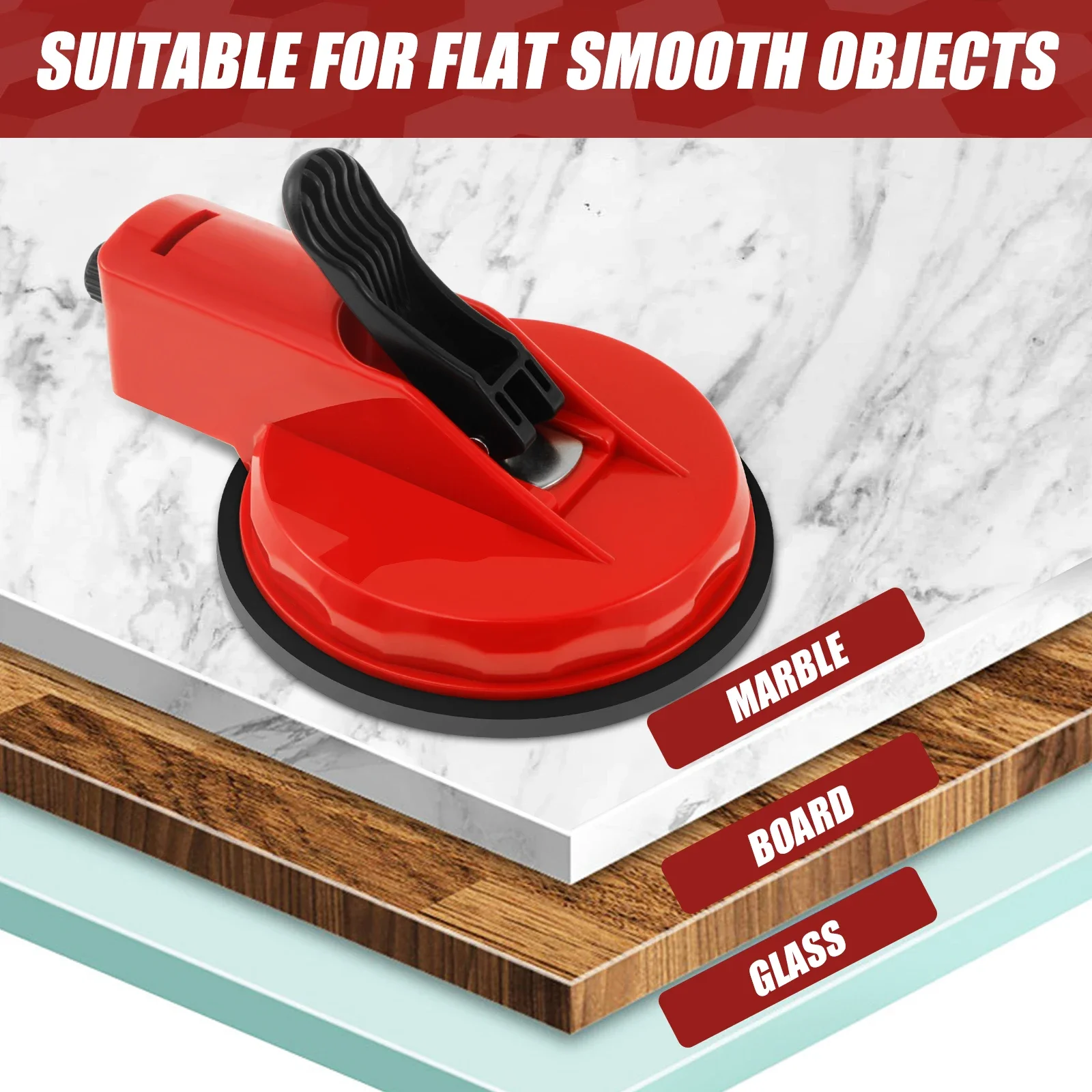 Tile Leveling System Suction Cup Plate Corner Fixed Marble Leveling Splicer Effective Wall Leveler for Wall Tile Installation