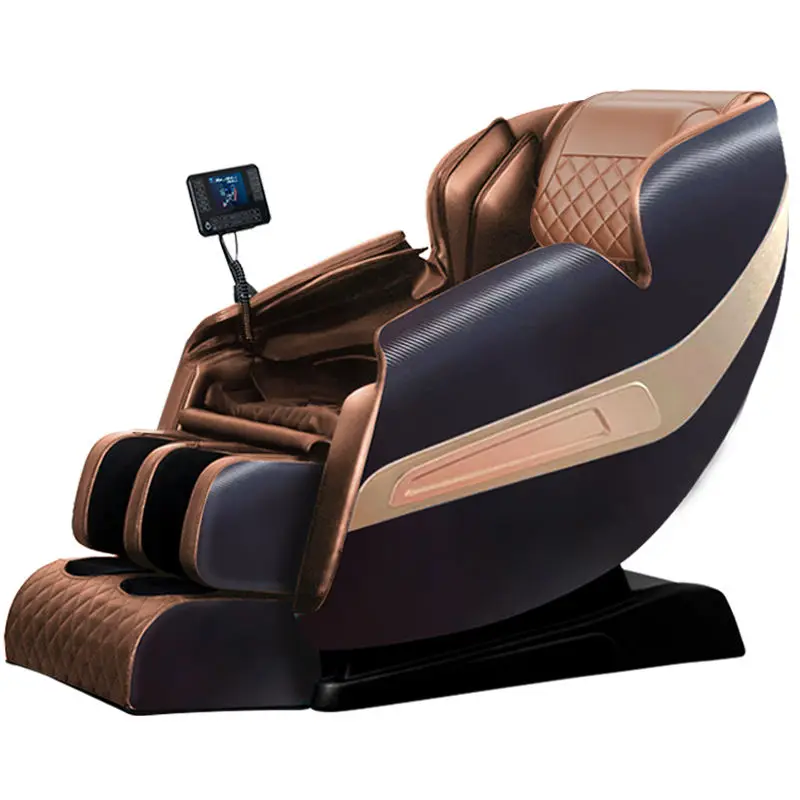 4D SL Track Body Massager Chair Air Compression Sleeping Massage Chair