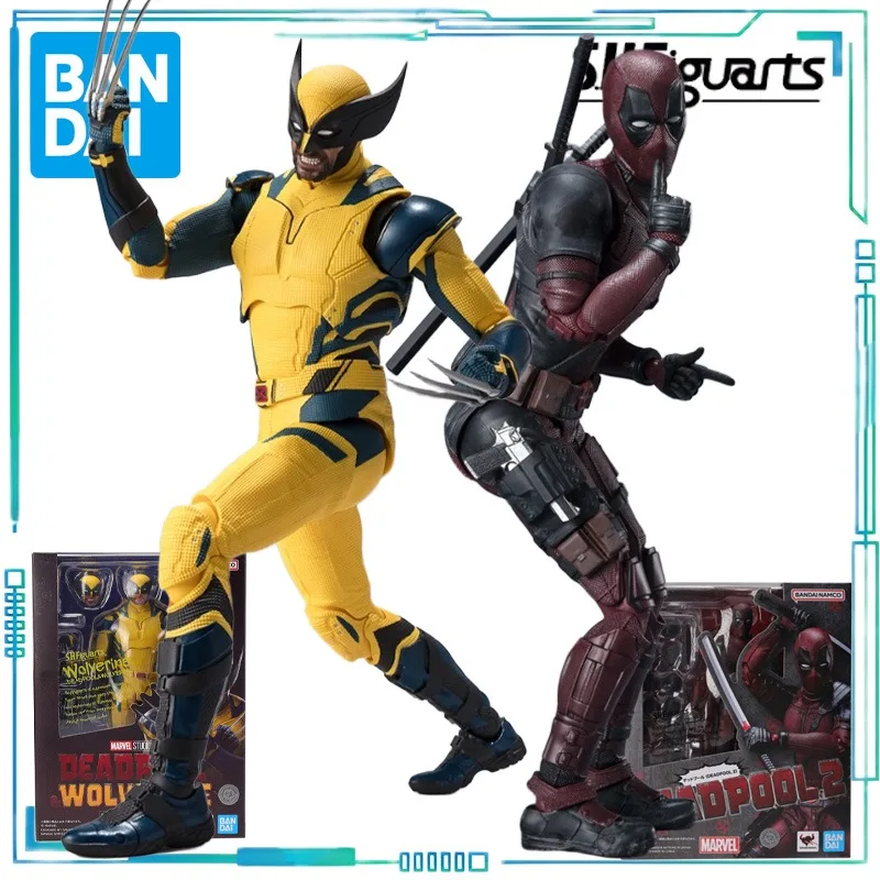 

BANDAI Genuine S. H. Figuarts Series American Series Deadpool (Deadpool 2) and Wolverine Movable Finished Product Model