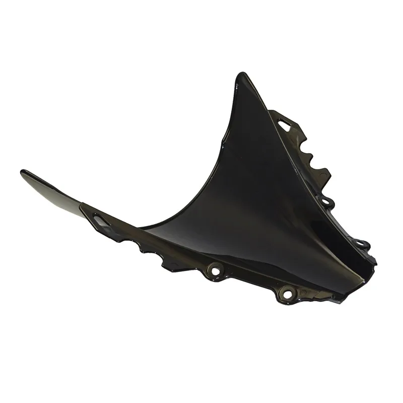 WAASE Motorcycle Double Bubble Windscreen Windshield Fly Shield Screen Wind Deflector For Yamaha YZF R6 YZF-R6 RJ11 2006 2007
