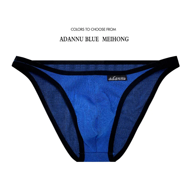 ADANNU Japanese style shorts, low waisted men's underwear, breathable and comfortable, bikini triangle AD747