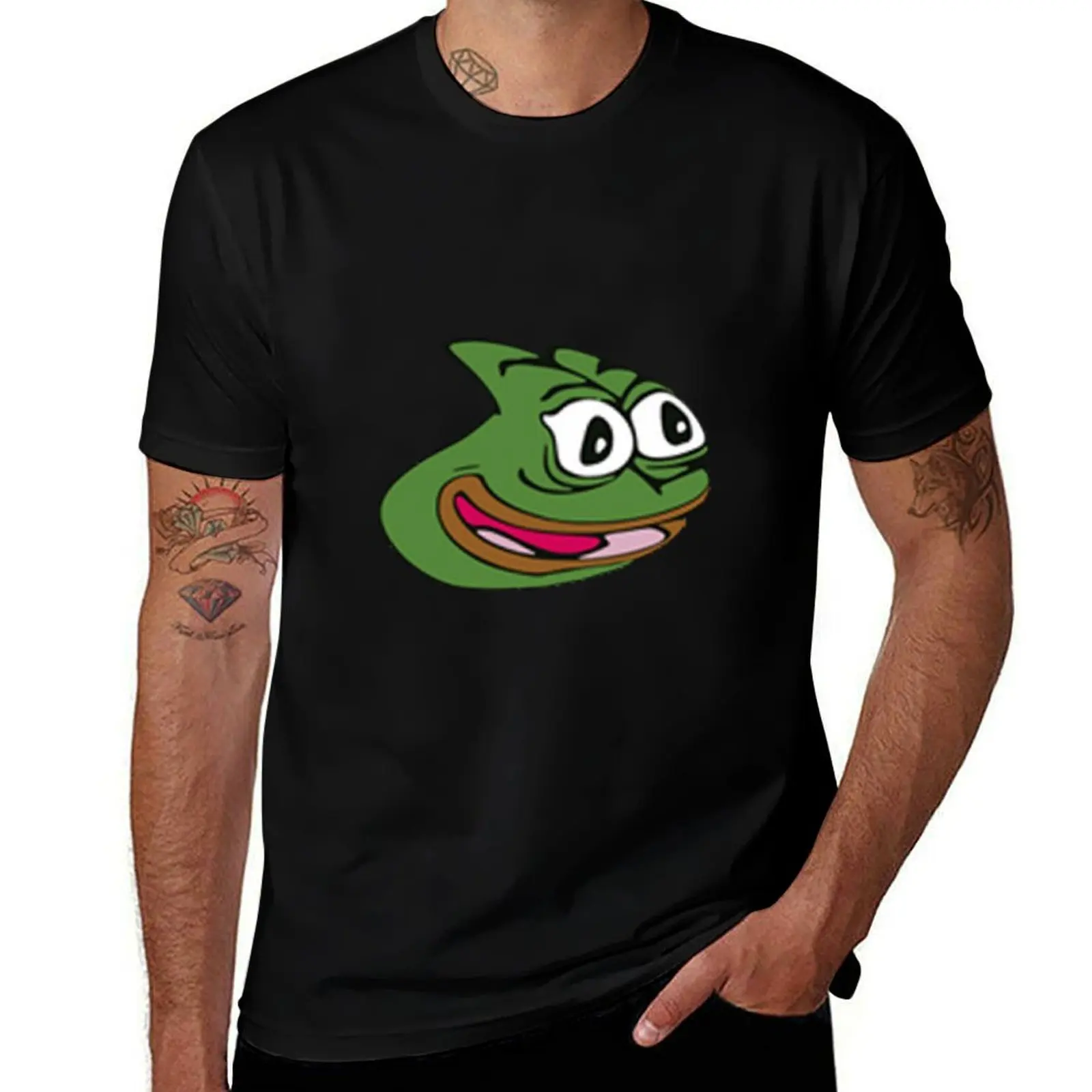 Футболка Pepega Classic из хлопка с круглым вырезом