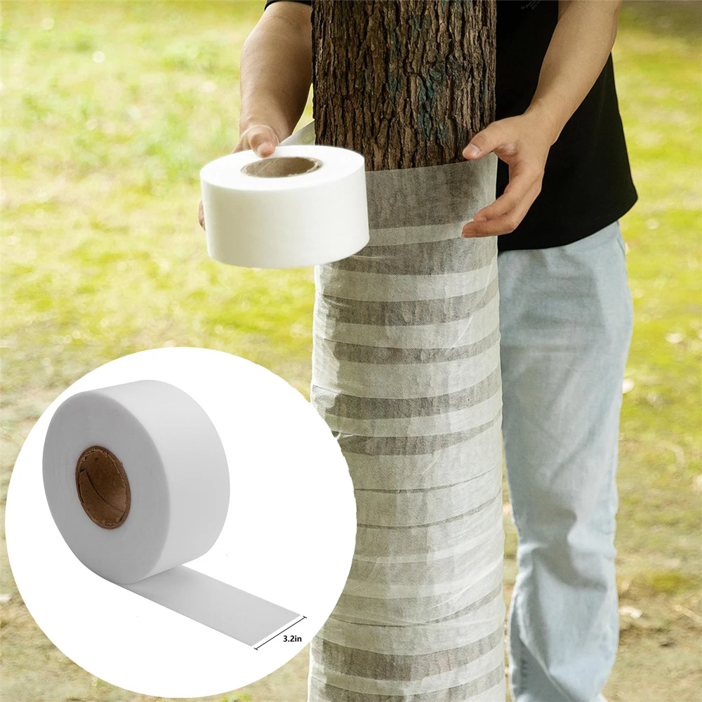 Tree Protector Wrap Tree Protector Wrap Winter-Proof Tree Trunk Shrub Plants Antifreeze Entangled PackingTape Moisturizing