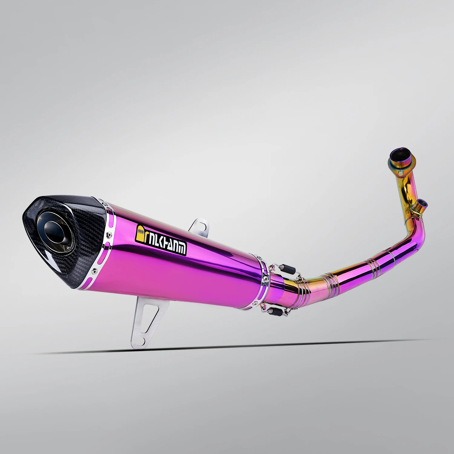 

NlkHanm motorcycle exhaust system AK full exhaust for ZONTES 350E
