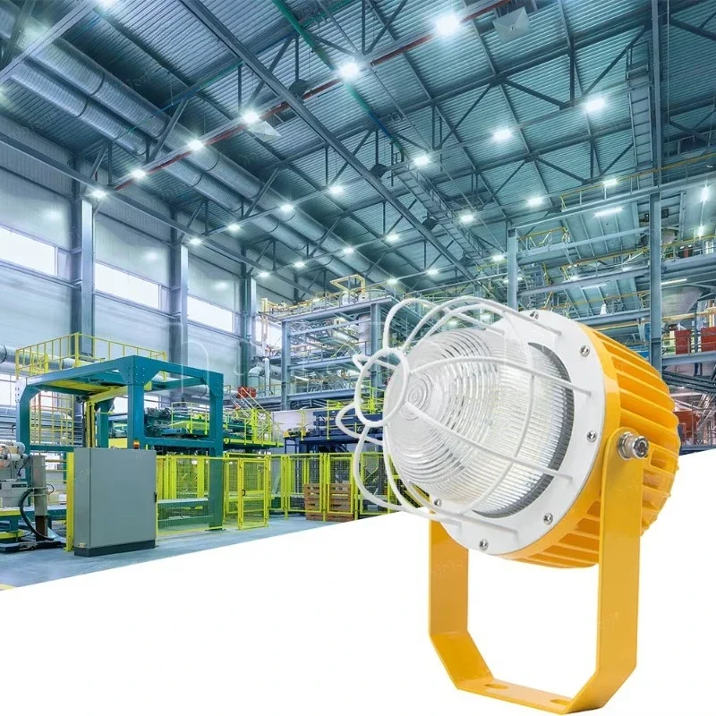 100W 120W professional fireproof lighting three-proof anti-corrosion design gas station light explosion-proof LED light