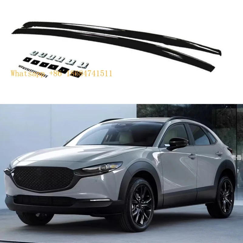 2PCS Roof Rack Rails Aluminum Bars Cargo Ski Bars Fits CX-30 2020-2026