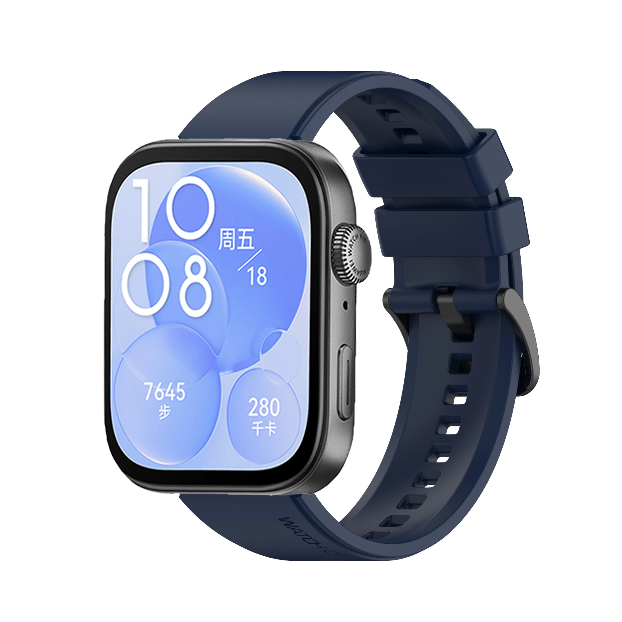 สายนาฬิกาข้อมือซิลิโคนสำหรับ Huawei 3สายรัดข้อมือระบายอากาศสบายสายรัดข้อมือสำหรับ Huawei Watch Fit 3สายรัดข้อมือ